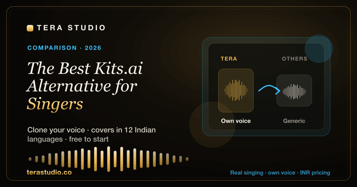The Best Kits.ai Alternative for Singers (2026) — Tera Studio