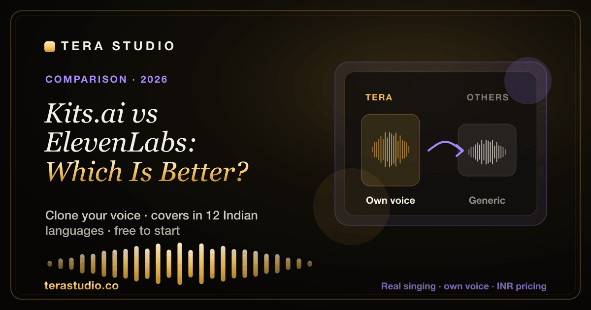 Kits.ai vs ElevenLabs: Which Is Better? (And a Third Option for Singing) — Tera Studio
